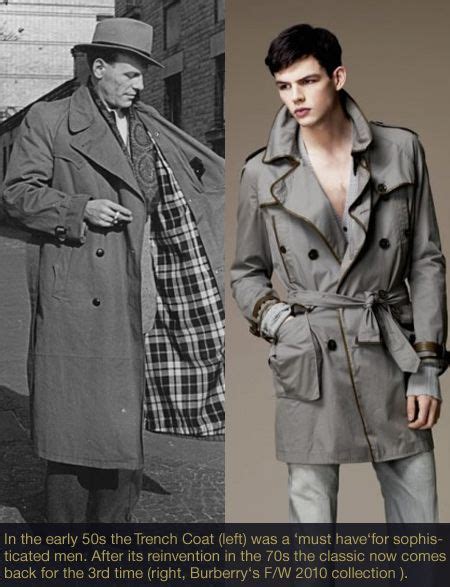 who created trench coats.